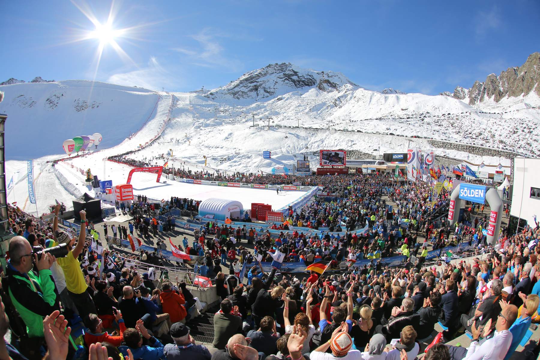 FIS Ski Weltcup Opening in Sölden